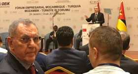 Sayın Cumhurbaşkanımız ile Mozambik - Türkiye İş Forumundayız