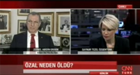  Dr. Zeynel Abidin Erdem Merhum Cumhurbaşkanımız Turgut Özal‘ın vefatı hakkında Yorumları - CNN Türk - 14.12.2012 TV Yayını