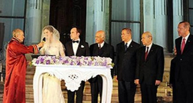 Sayın Recep Tayyip Erdoğan ile Devlet Bahçeli düğünde buluştu - CNN TURK 02.09.2012